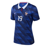 Camiseta Francia Theo Hernandez #19 Primera Equipación Replica Mundial 2026 para mujer mangas cortas